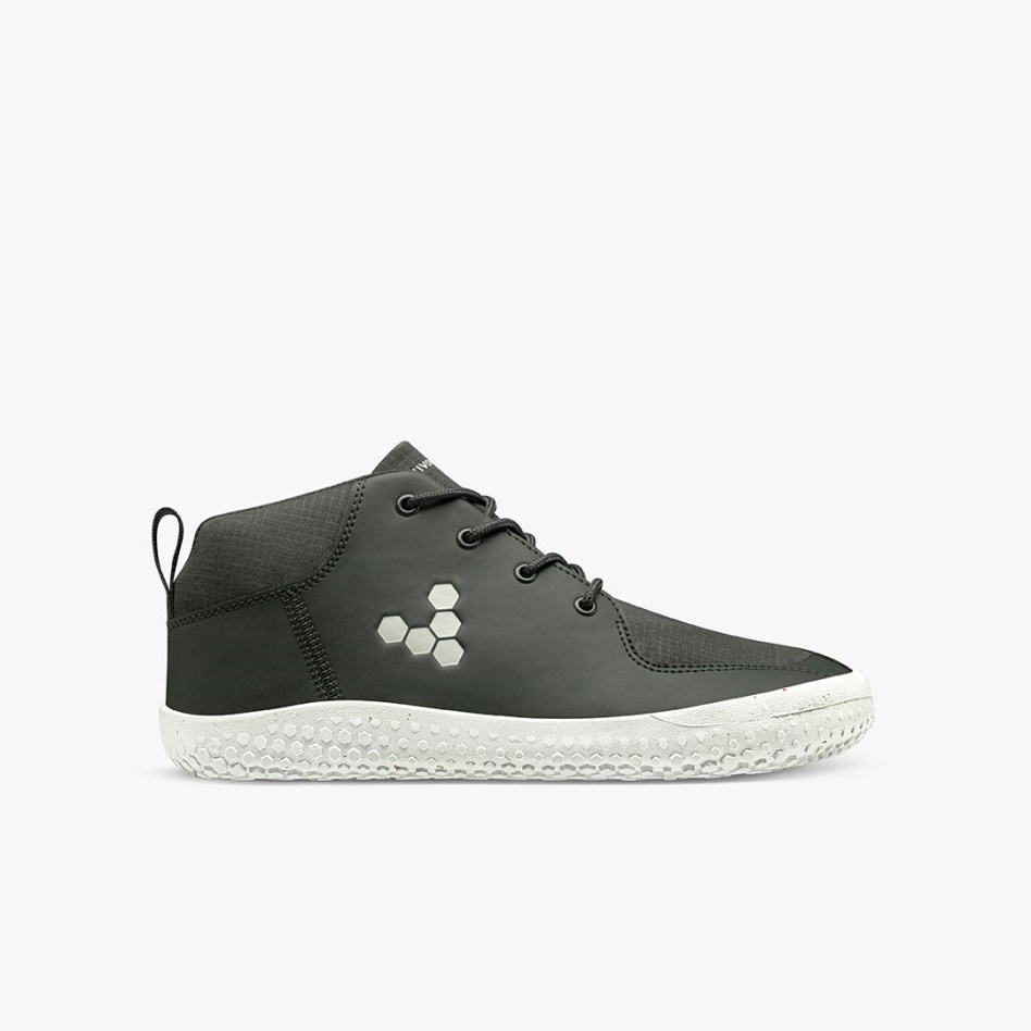 Primus Bootie II All Weather Juniors Vivobarefoot Charcoal