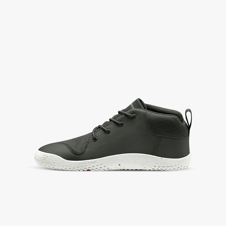 Primus Bootie II All Weather Juniors Vivobarefoot Charcoal
