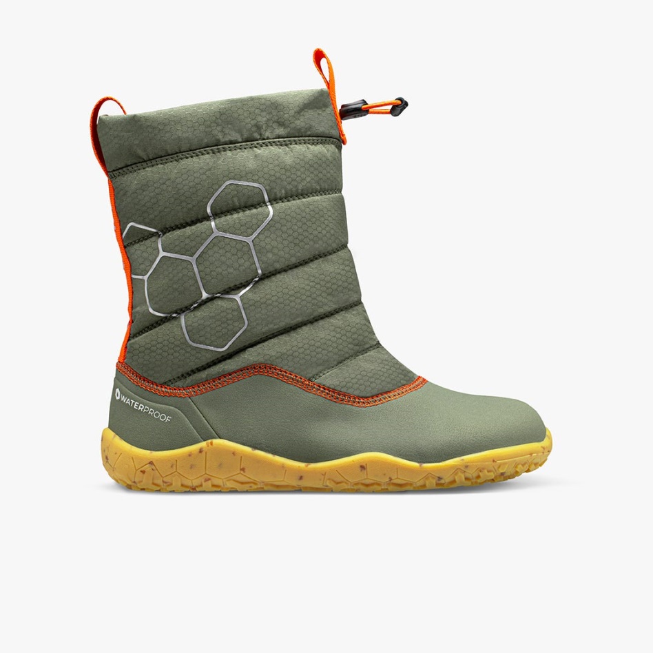 Vivobarefoot Botanical Green Lumi Juniors