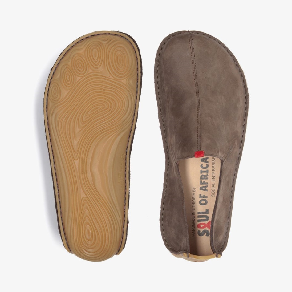 Brown Ababa II Womens Vivobarefoot
