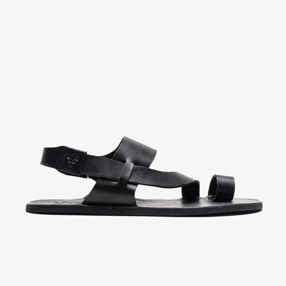 Opanka Sandal Womens Vivobarefoot Black