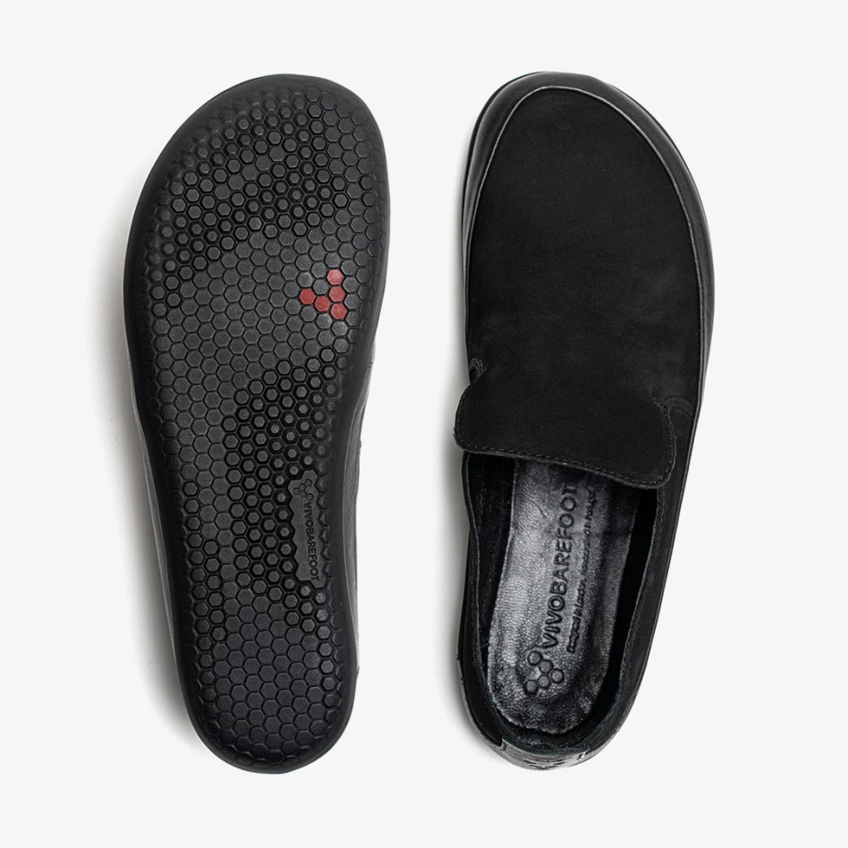 Opanka Womens Black Vivobarefoot