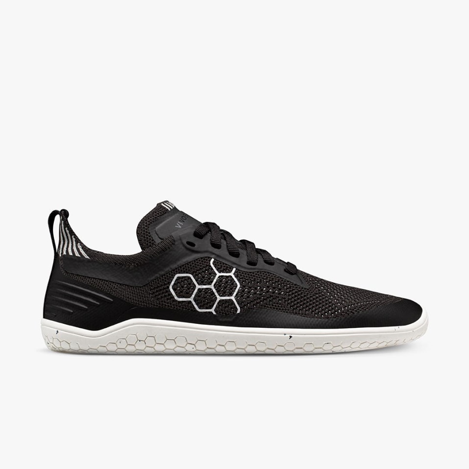 Geo Racer Knit Womens Obsidian