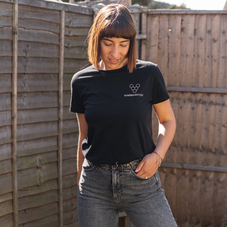 Rapanui T shirt Womens Black